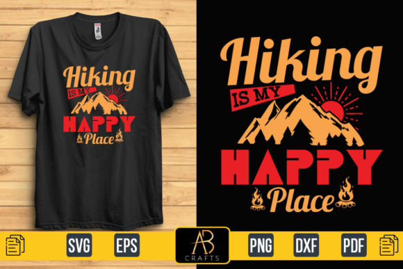 Download Hiking is My Happy Place Sublimation - Premium Bundle