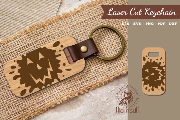 Download Halloween Face Laser Cut Keychain 17 - Laser cut keychain Collection
