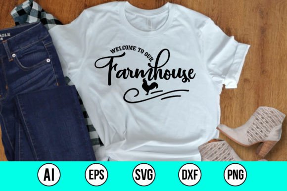 Download Welcome to Our Farmhouse SVG - Farmhouse Collection