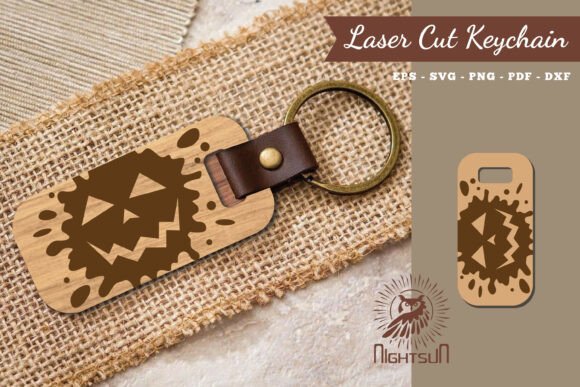 Download Halloween Face Laser Cut Keychain 16 - Laser cut keychain Collection