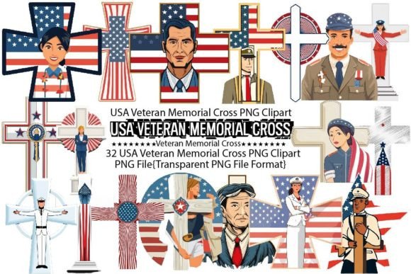 Download USA Veteran Memorial Cross Sublimation - Sublimation Collection