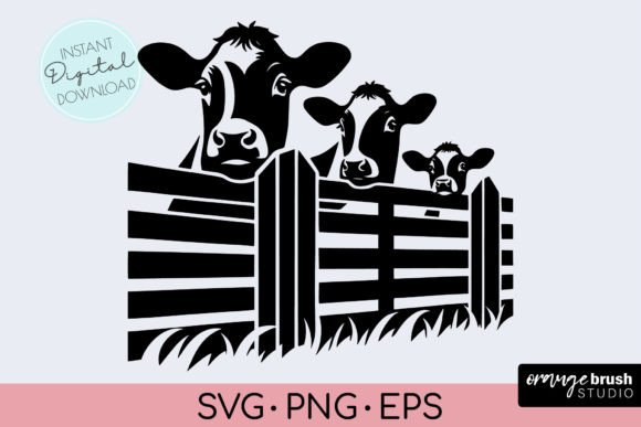 Download Cow SVG | Farmhouse SVG File for Cricut - Farmhouse Collection
