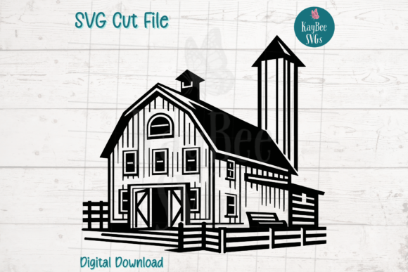 Download Farmhouse SVG Cut File - Farmhouse Collection