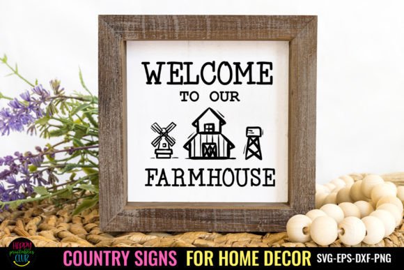 Download Welcome to Our Farmhouse SVG I Farm SVG - Farmhouse Collection
